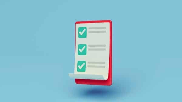 Capa Blog Post Checklist de Cadastro